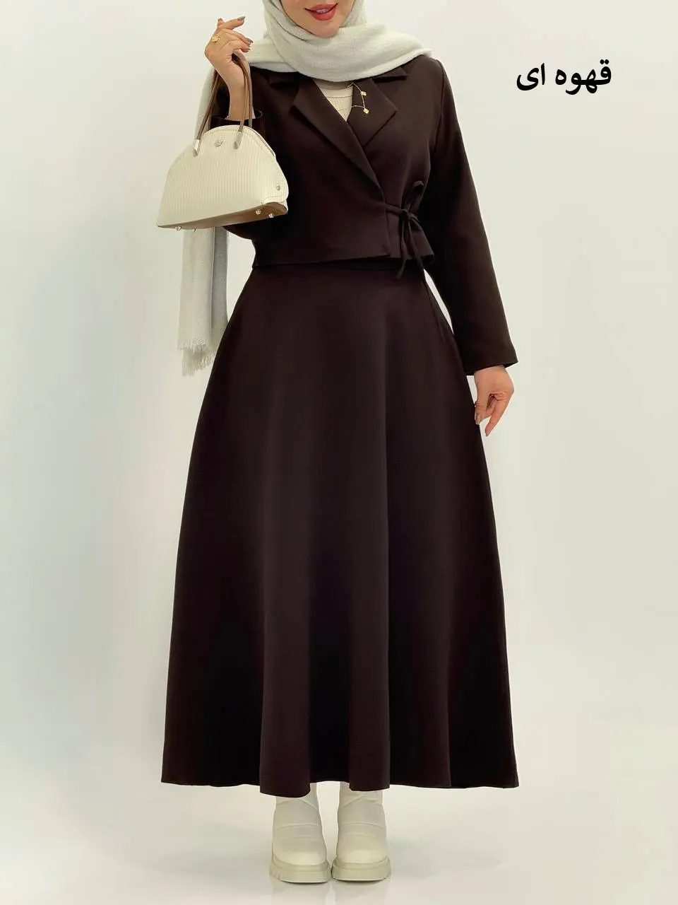 3612-کت و دامن مزونی مسیحا